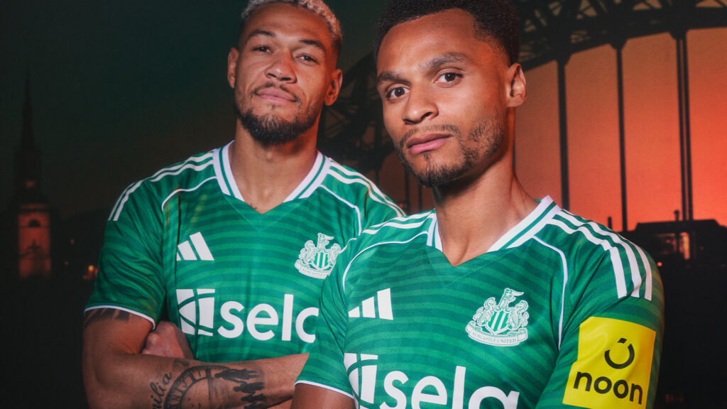 Newcastle United 2025/26 away kit jersey