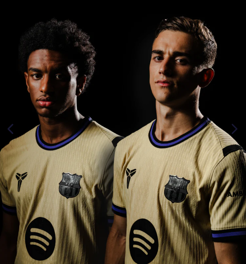 🚨 Barça unveil their Kobe Bryant-inspired away kit